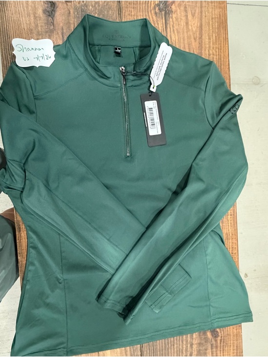 Equestrian Stockholm Tops - Equestrian Stockholm Sycamore Green Base layer